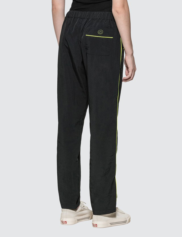 Piping Nylon Track Pants (2)