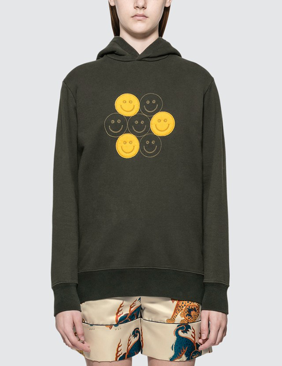 Smiles Embroidery Hoodie (1)
