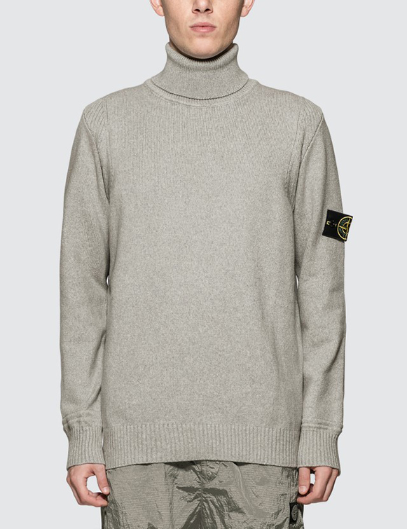 Turtle Neck Knitted Sweater (4)